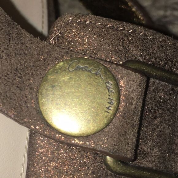 Coach Mallorie Wedge Sandals size 7 - Picture 10 of 11